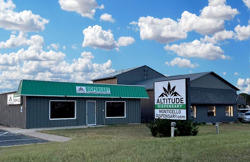 Altitude Dispensary Monticello Storefront